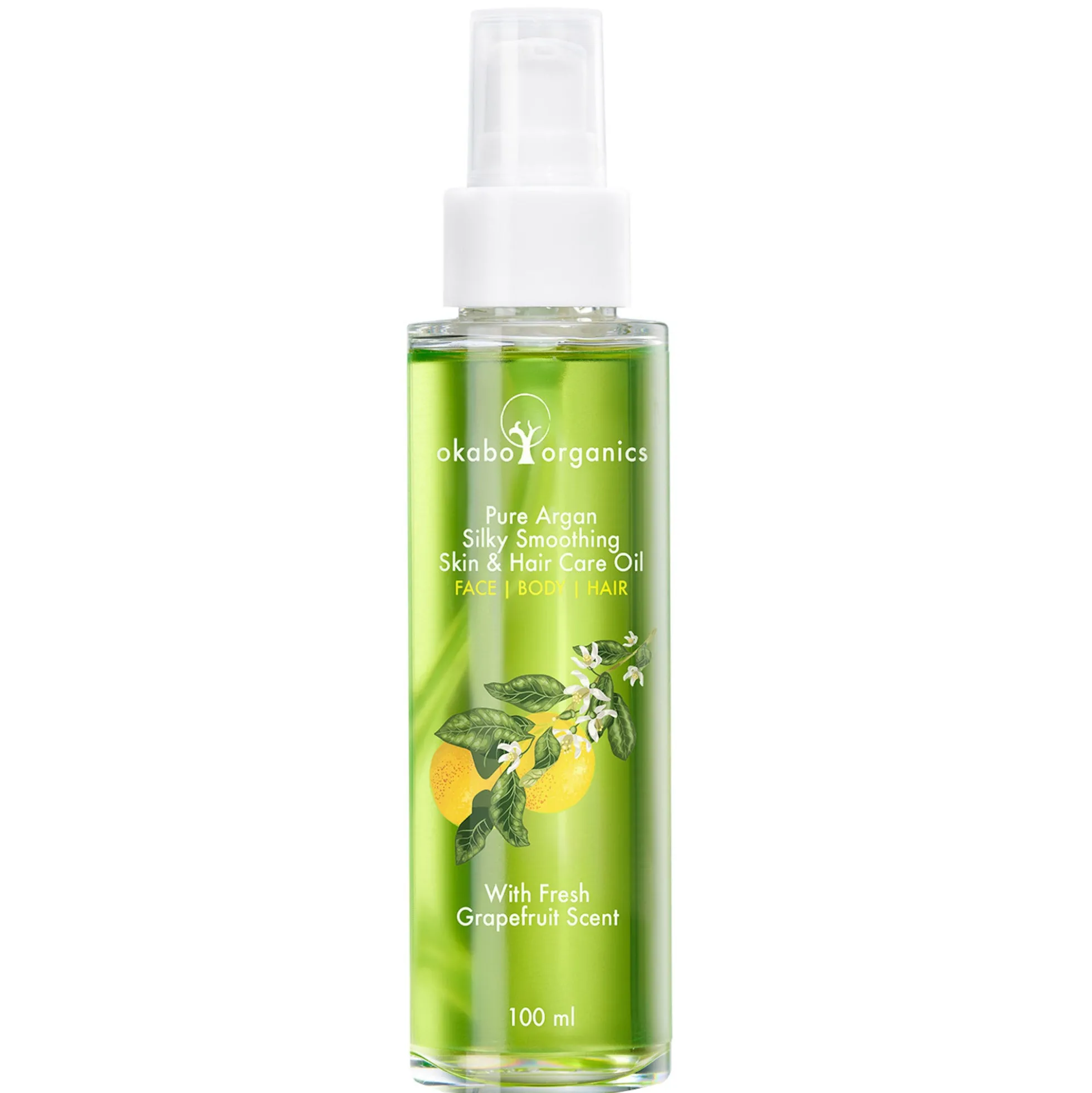 Okabo Organics Pure Argan Oil Grapefruit 100ml