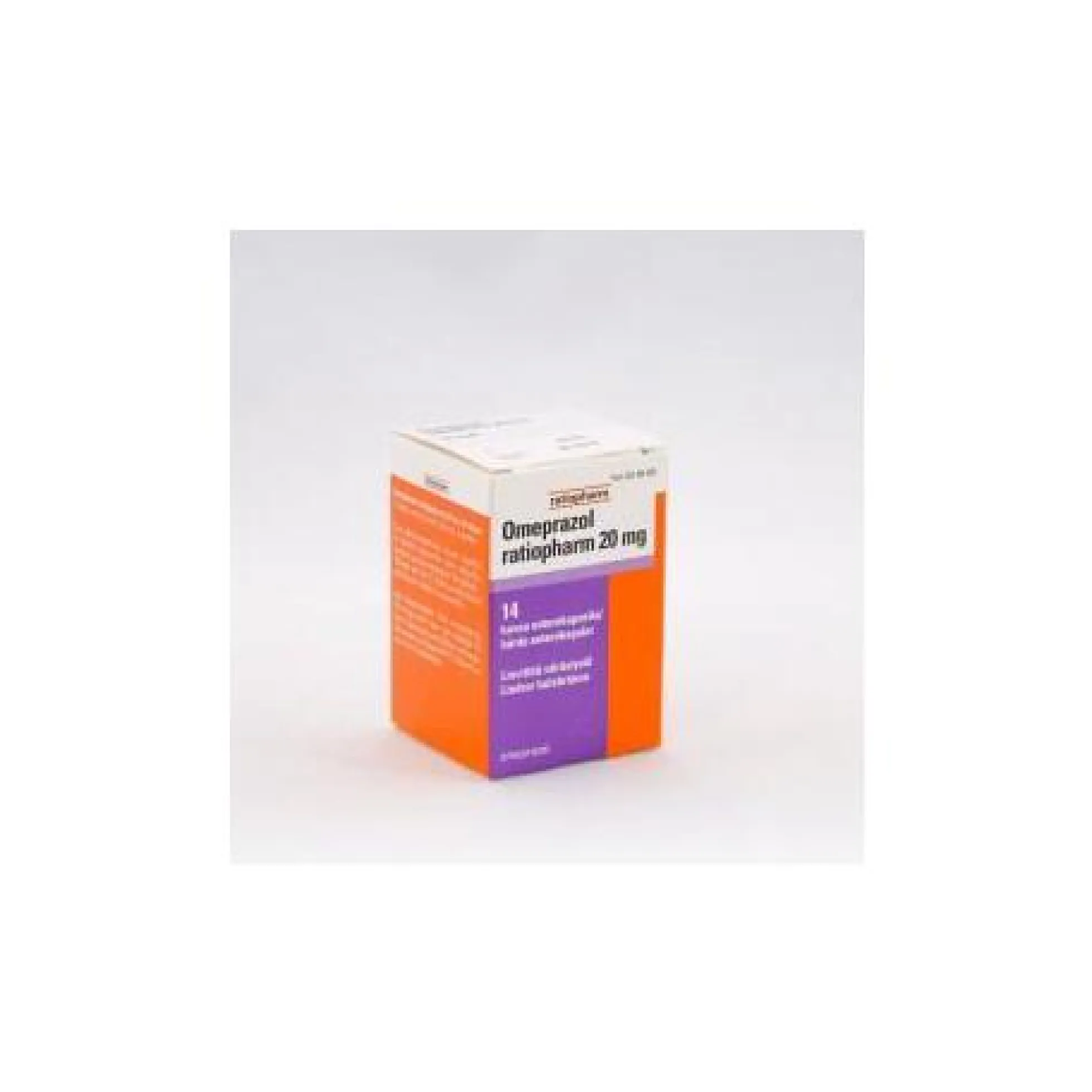 OMEPRAZOL RATIOPHARM 20 mg 14 kapselia