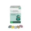 Opticlude™ Silicone Midi silmälappu 3-6 v. lapsille 5,3 x 7,0 cm, hedelmäkuosit 50 kpl