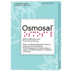 Osmosal-jauhe oraaliliuosta varten ripulitaudin hoitoon