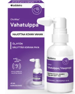 OtoWax Vahatulppa korvasuihke vahatulpan ennaltaehkäisyyn ja hoitoon 45ml