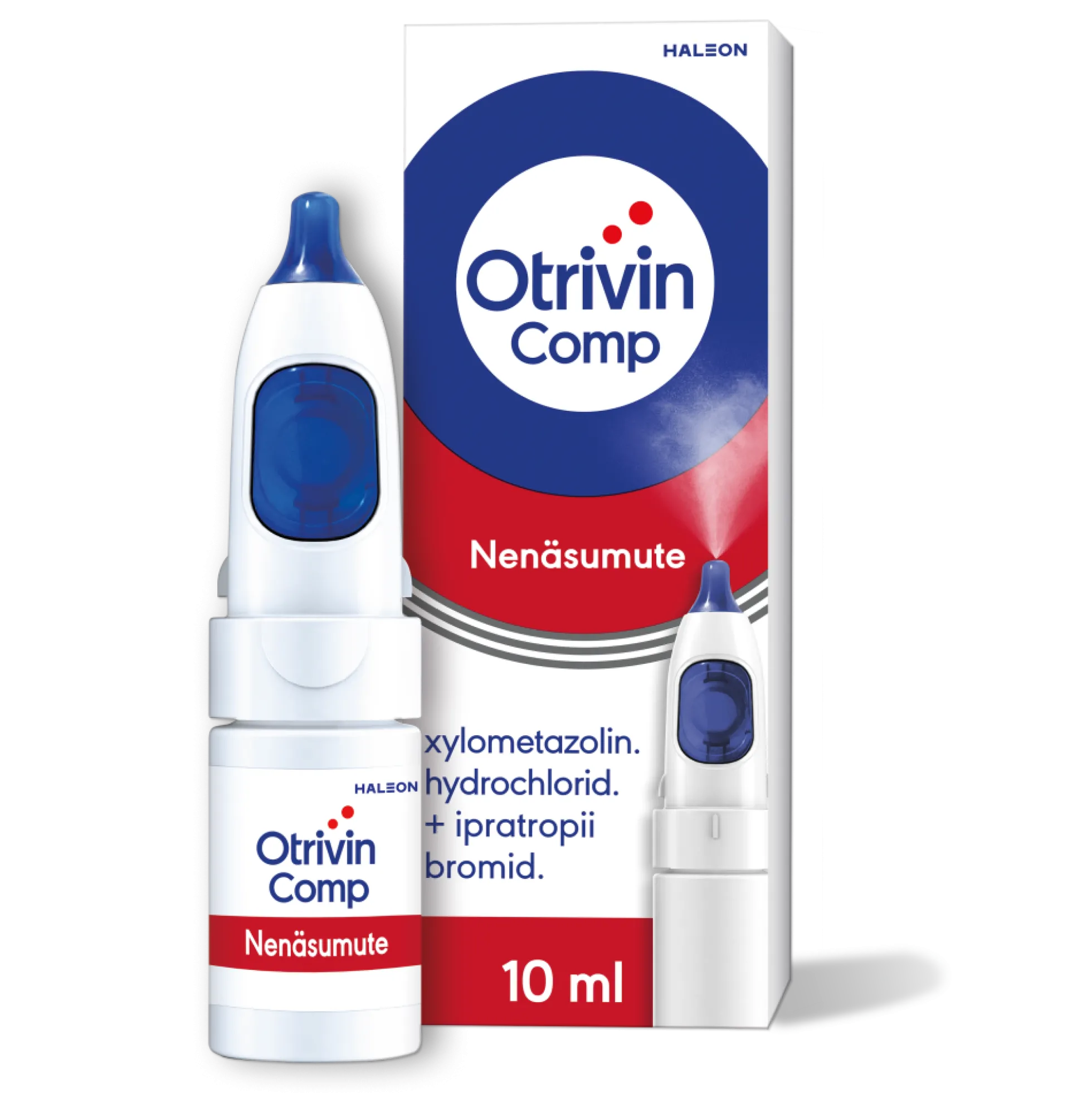 OTRIVIN COMP 0,5mg/ml + 0,6 mg/ml 10 ml nenäsumute