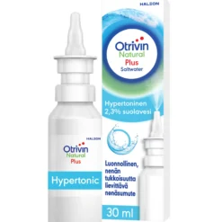 Otrivin Natural Plus Saltwater nenäsumute 30 ml
