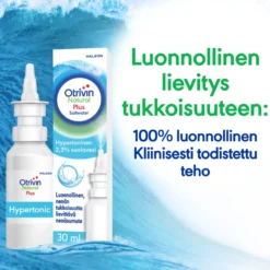 Otrivin Natural Plus Saltwater nenäsumute 30 ml