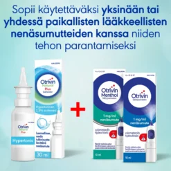 Otrivin Natural Plus Saltwater nenäsumute 30 ml
