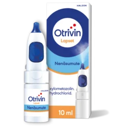 Otrivin säilytysaineeton 0,5 mg/ml -nenäsumute lapsille 10 ml