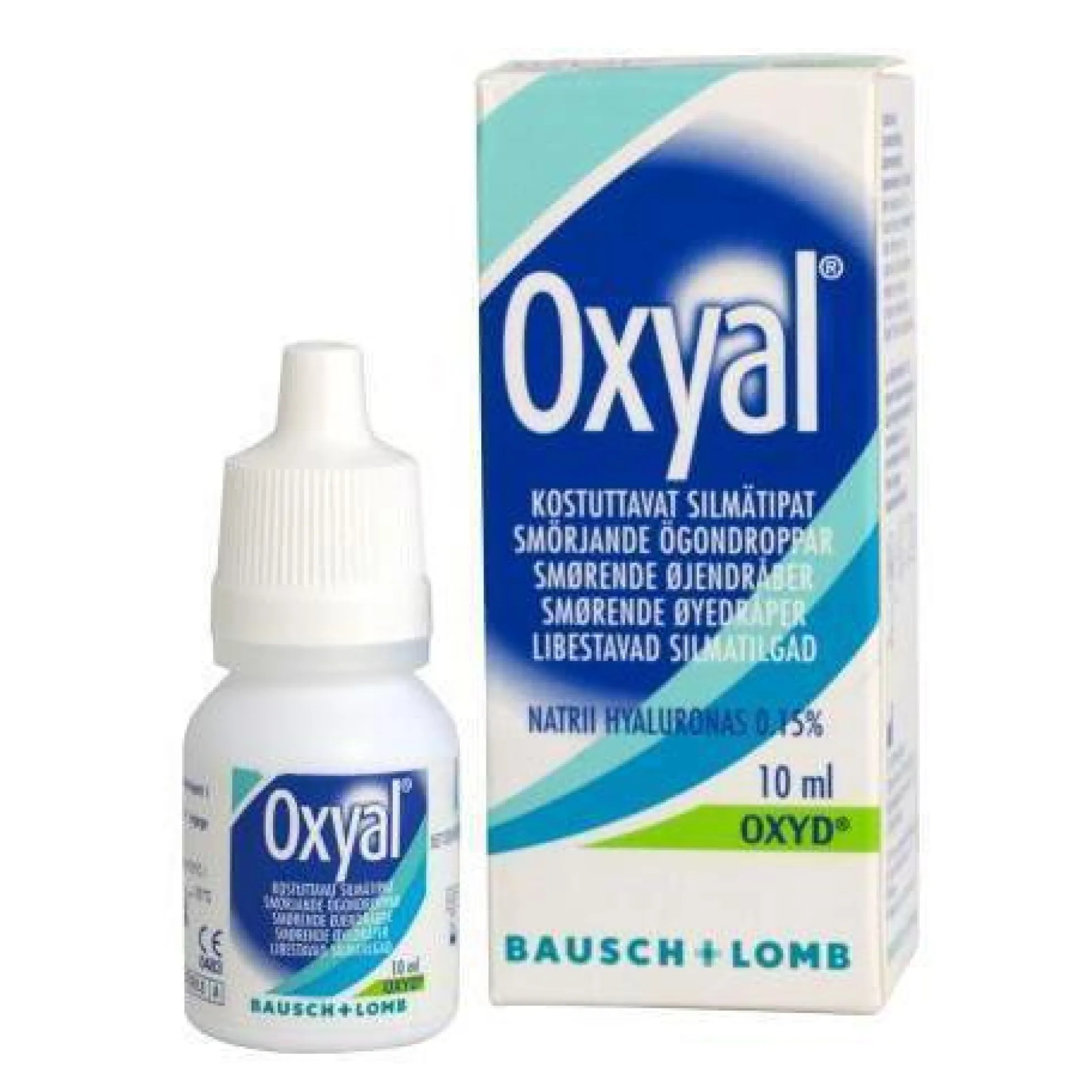 OXYAL 1,5 mg/ml kosteuttava silmätipat 10 ml