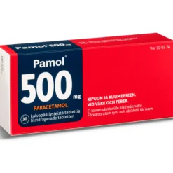 Pamol 500 mg -tabletti - eri kokoja