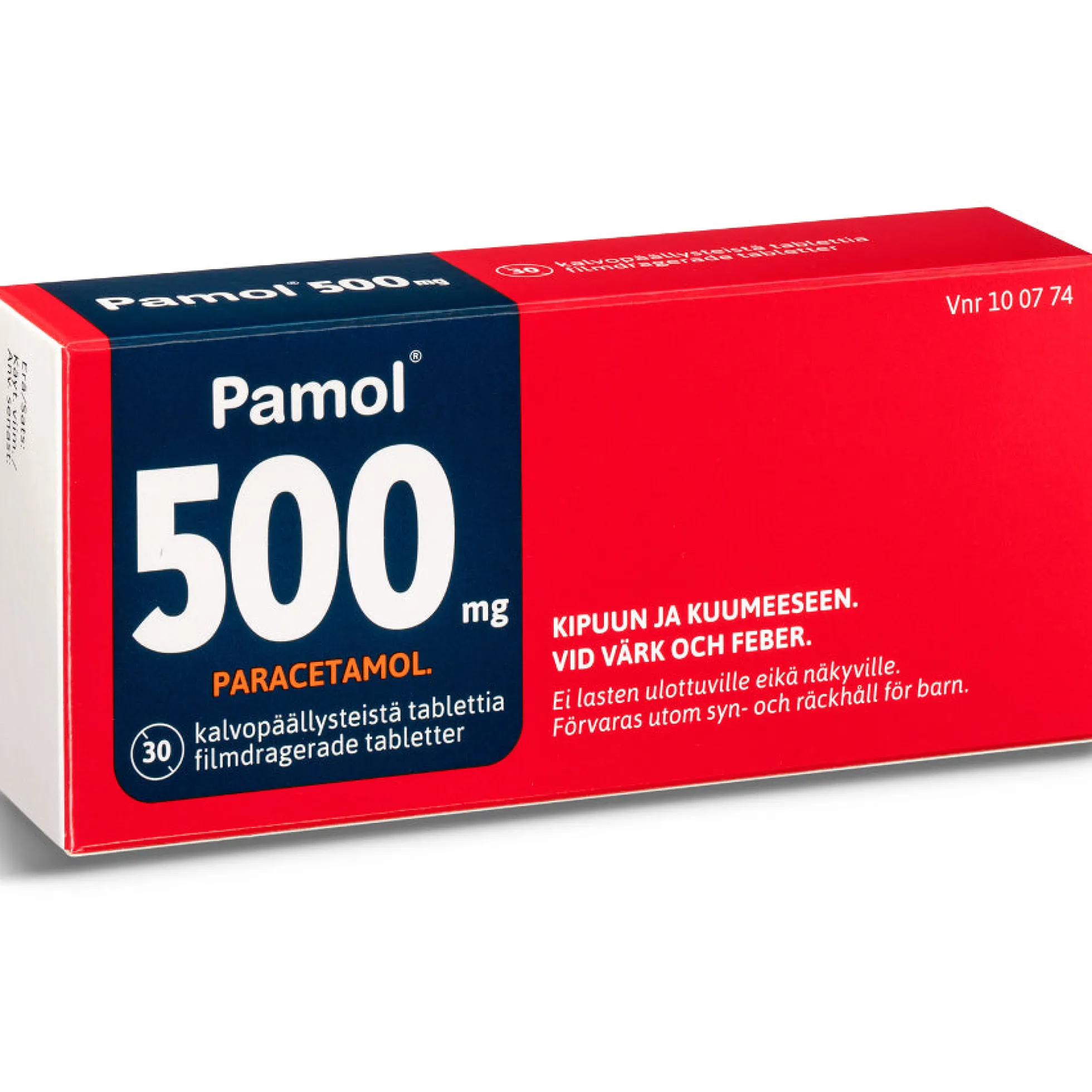 Pamol 500 mg -tabletti - eri kokoja