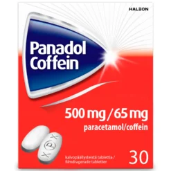 Panadol Coffein 500/65 mg -tabletit eri kokoja