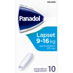 Panadol 125 mg -peräpuikot 10 kpl