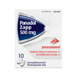 Panadol Zapp 500 mg -tabletit eri kokoja