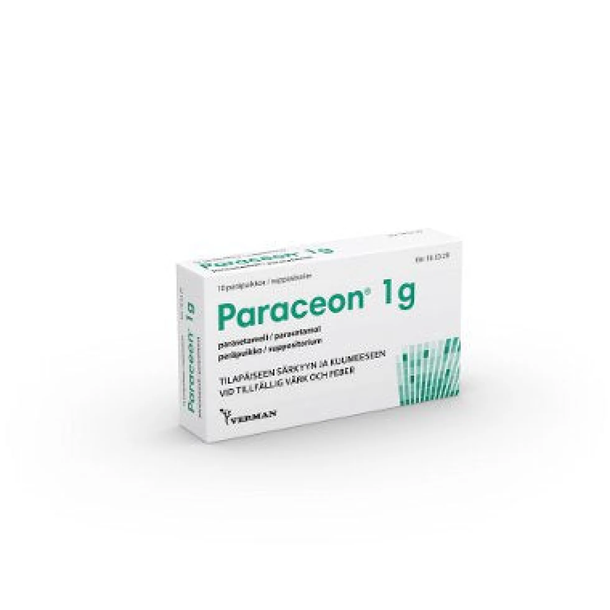 Paraceon 1 g peräpuikko 10 fol