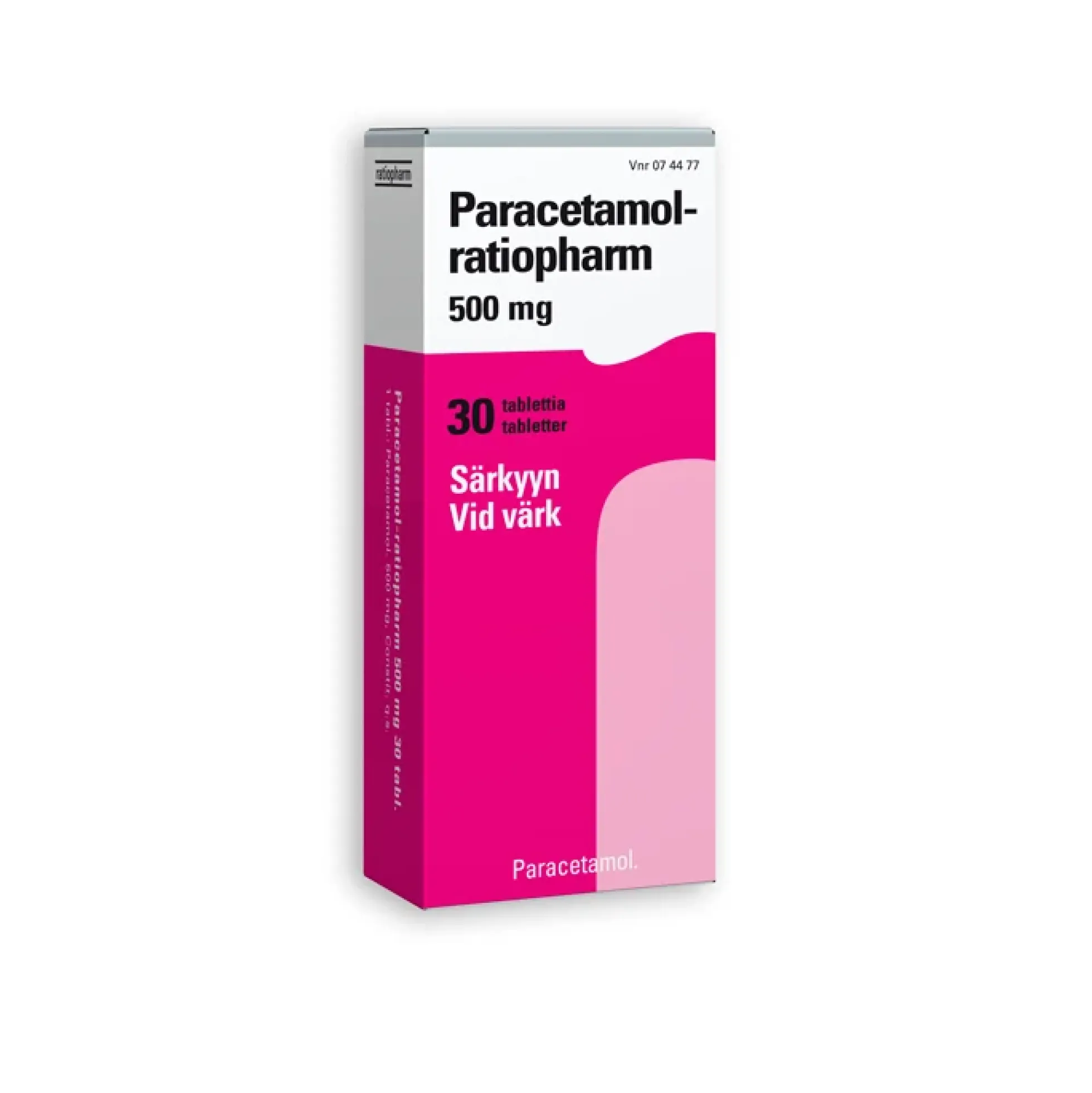 Paracetamol-ratiopharm 500 mg - eri kokoja