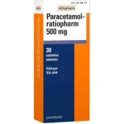 Paracetamol-ratiopharm 500 mg - eri kokoja