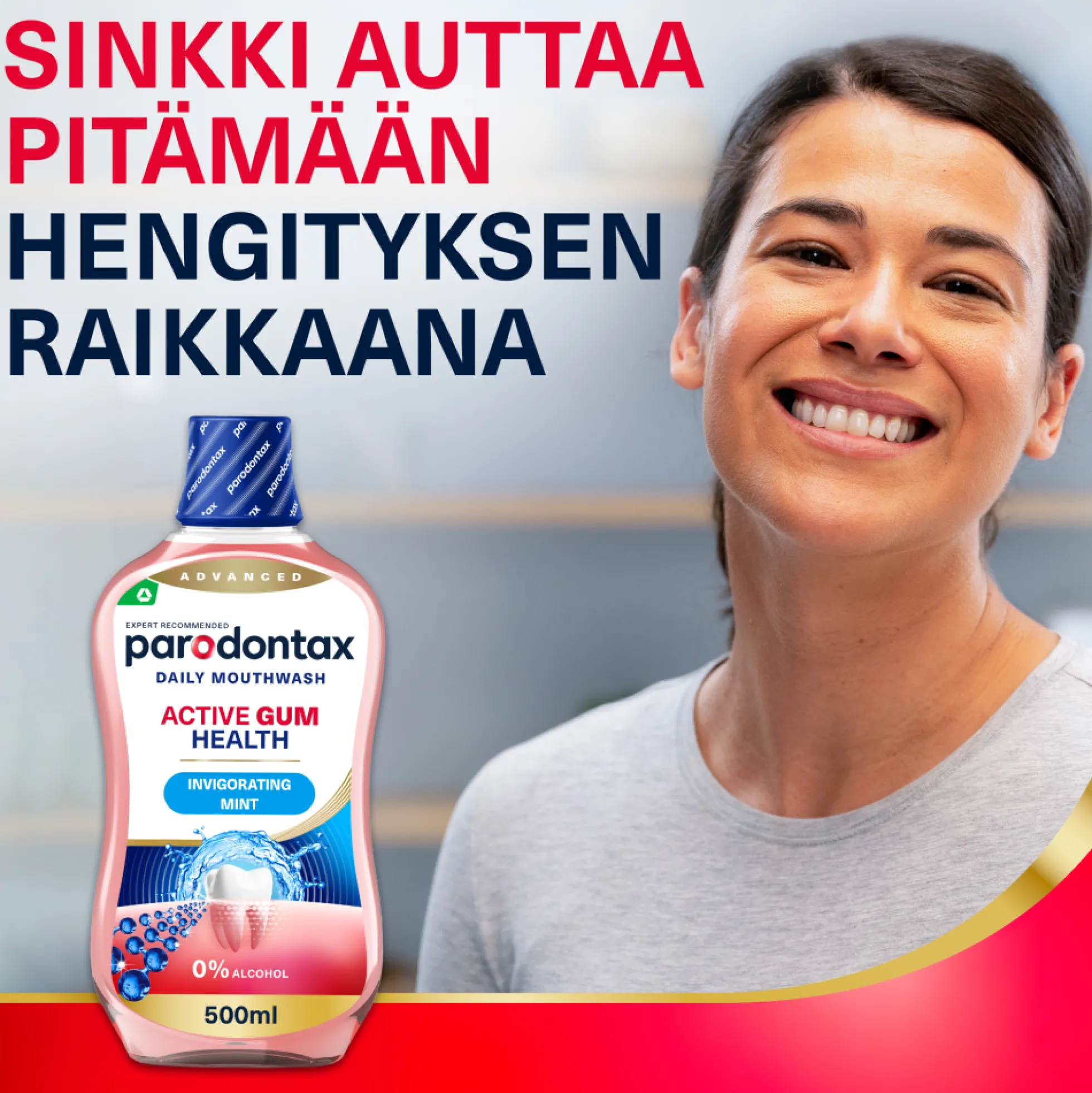 Parodontax Extra Fresh suuvesi 500 ml