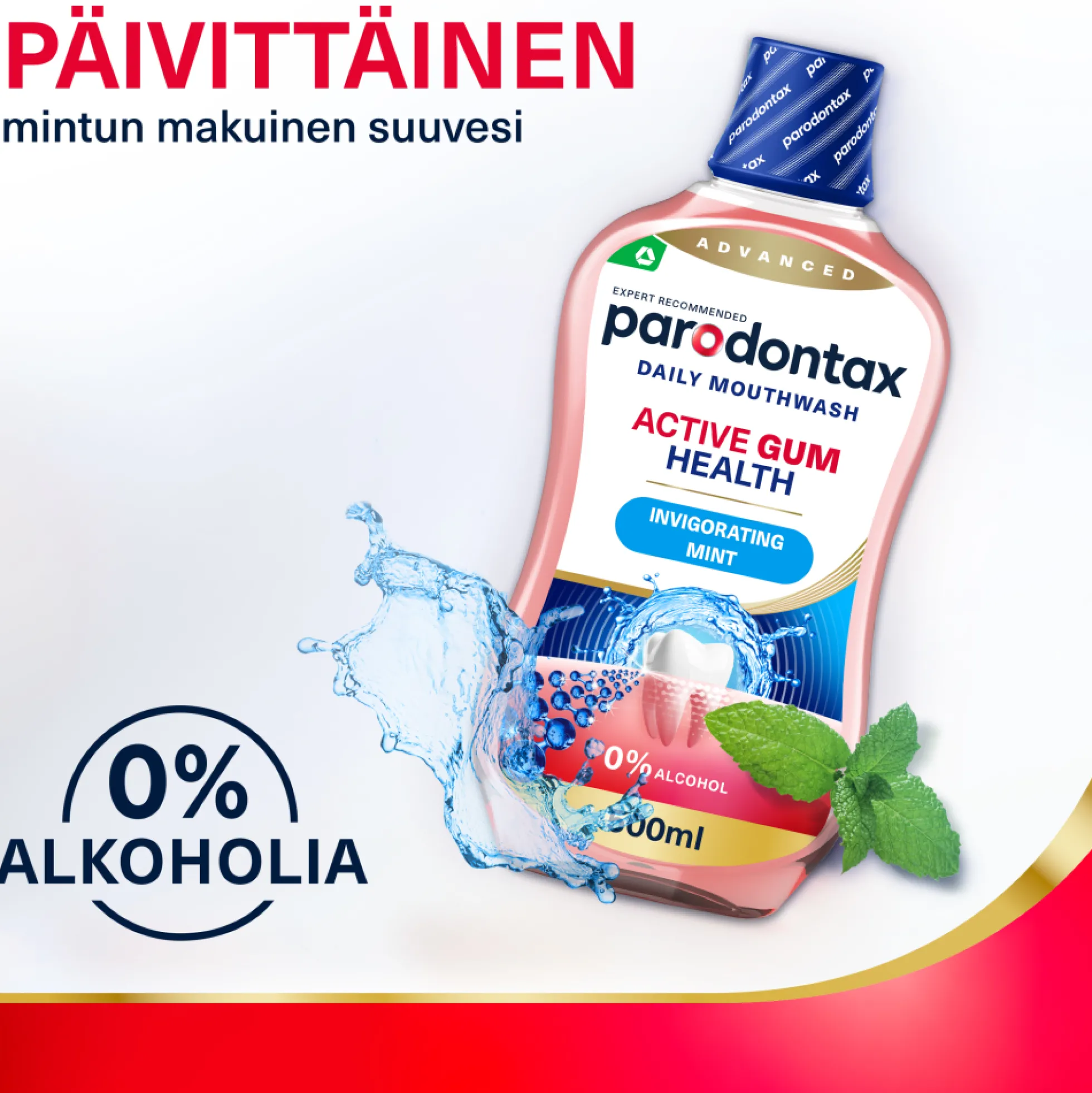 Parodontax Extra Fresh suuvesi 500 ml