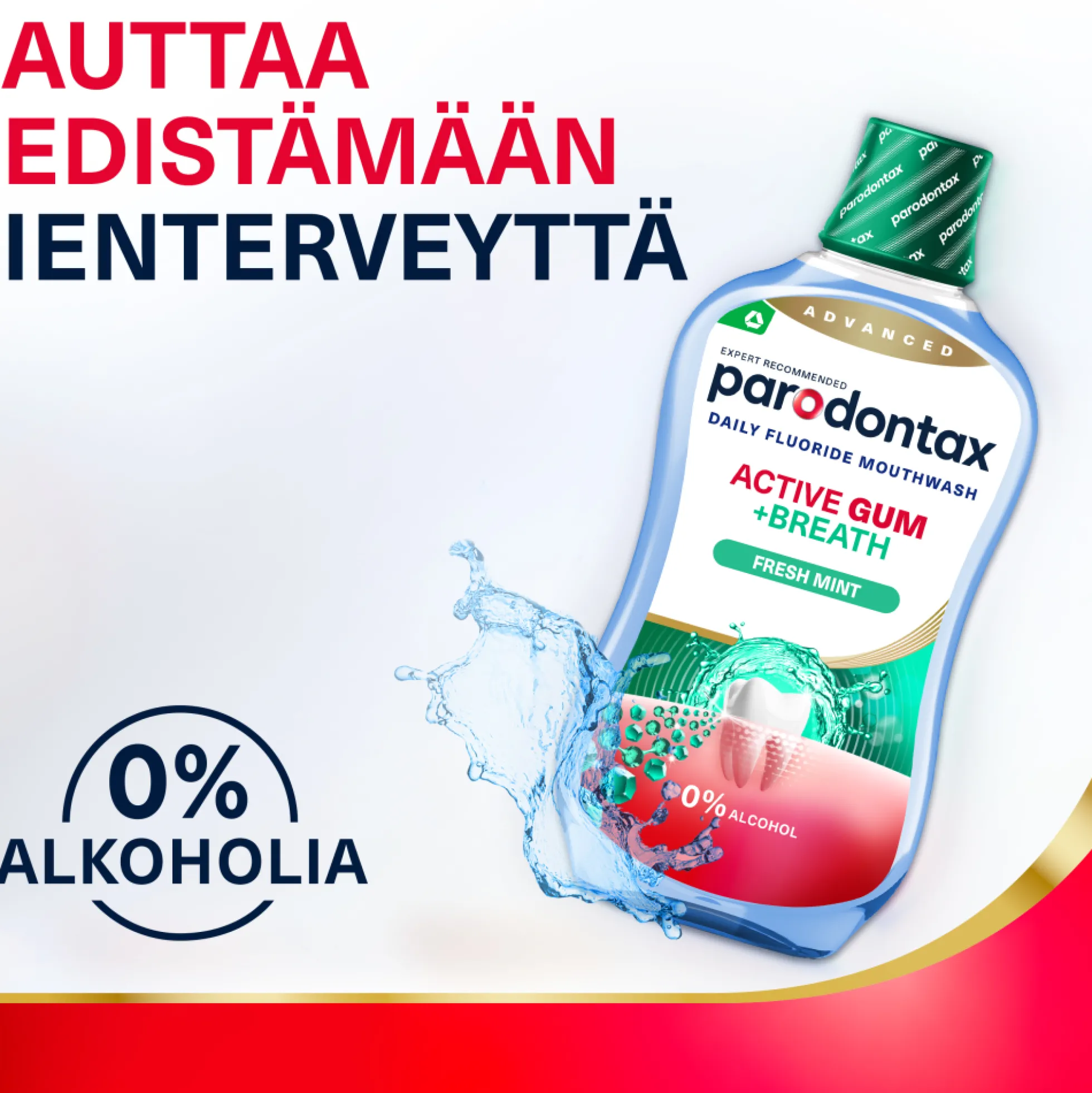 Parodontax Gentle Fresh Mint suuvesi 500 ml