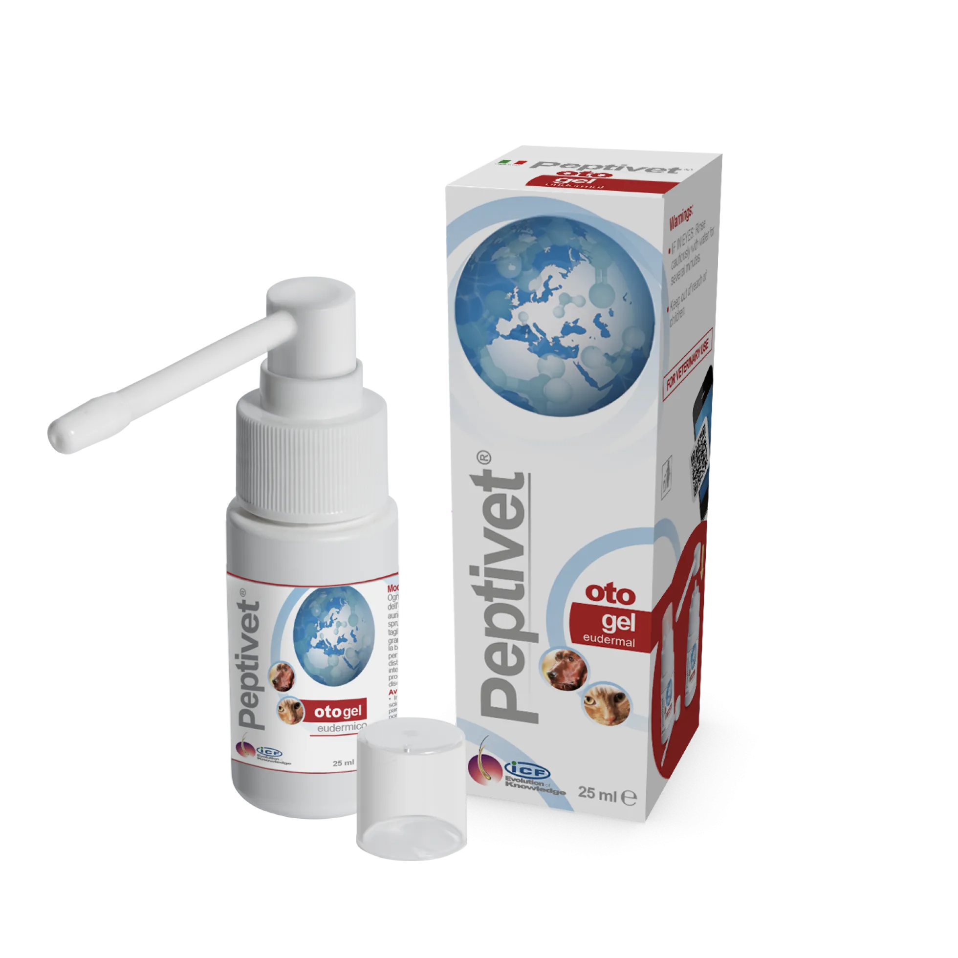 Peptive Otogel -Korvageeli koirille ja kissoille 25 ml