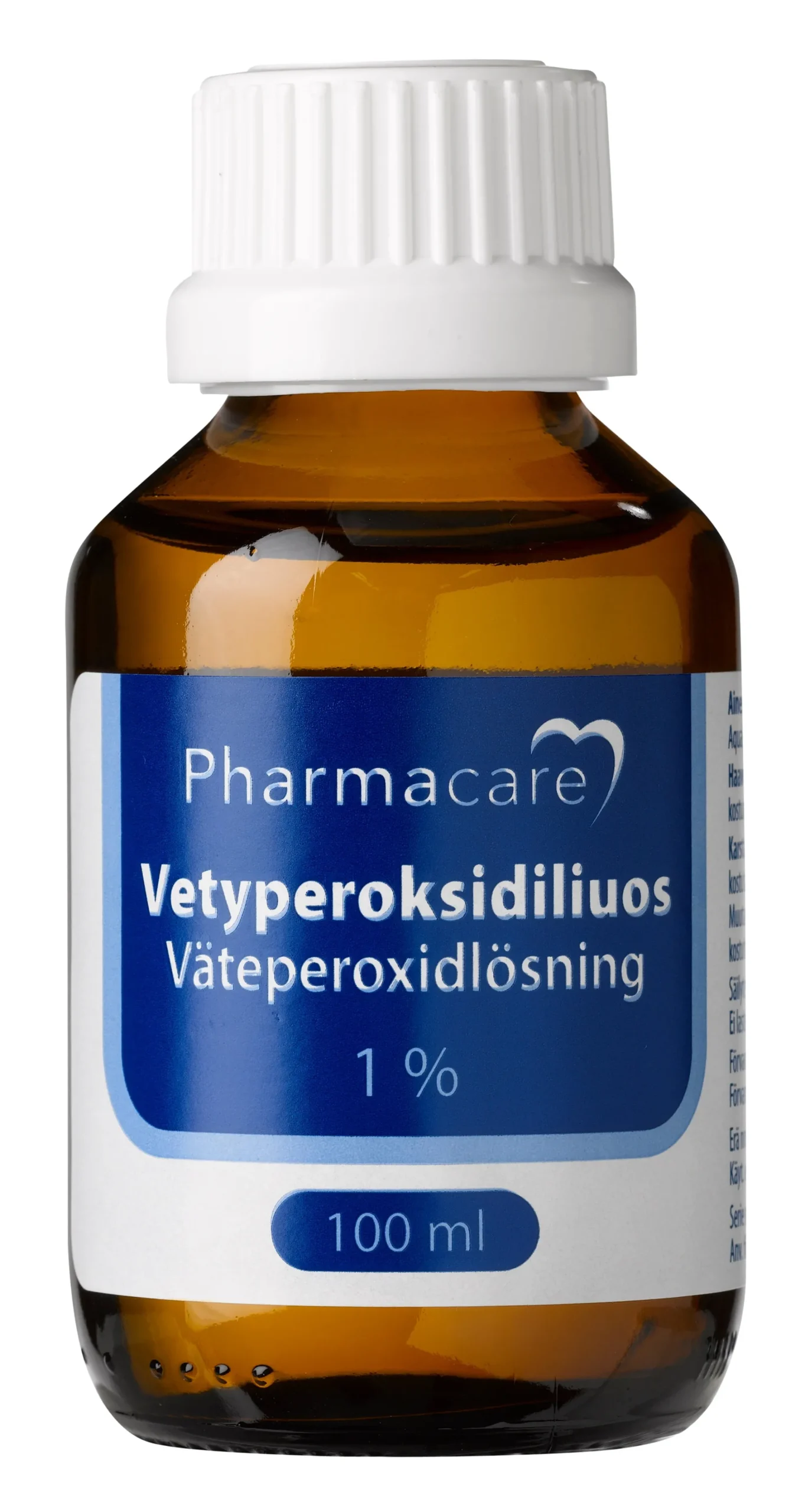 Pharmacare Vetyperoksidiliuos 1% 100ML