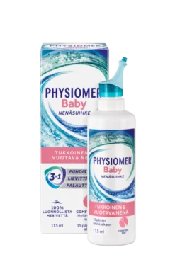 Physiomer Baby hellävarainen nenäsumute erityisesti vauvoille 115 ml