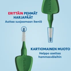 Plackers Gentle Brush hammasväliharja XL 0.8 mm 6 kpl