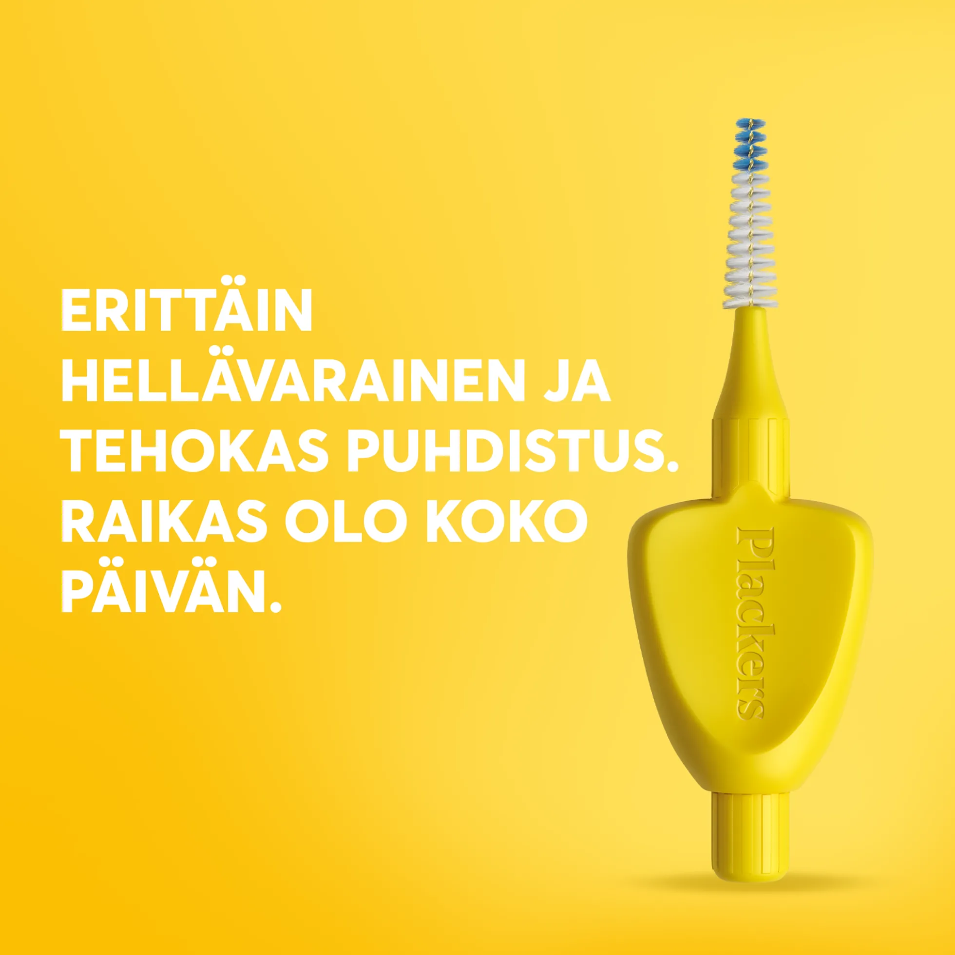 Plackers Gentle Brush L 0.7 mm hammasväliharja 6 kpl
