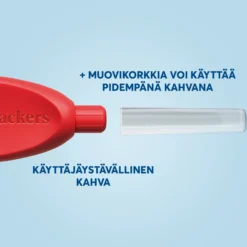 Plackers Gentle Brush S 0.5 mm hammasväliharja 6 kpl