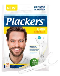 Plackers Grip hammaslankain 33 kpl