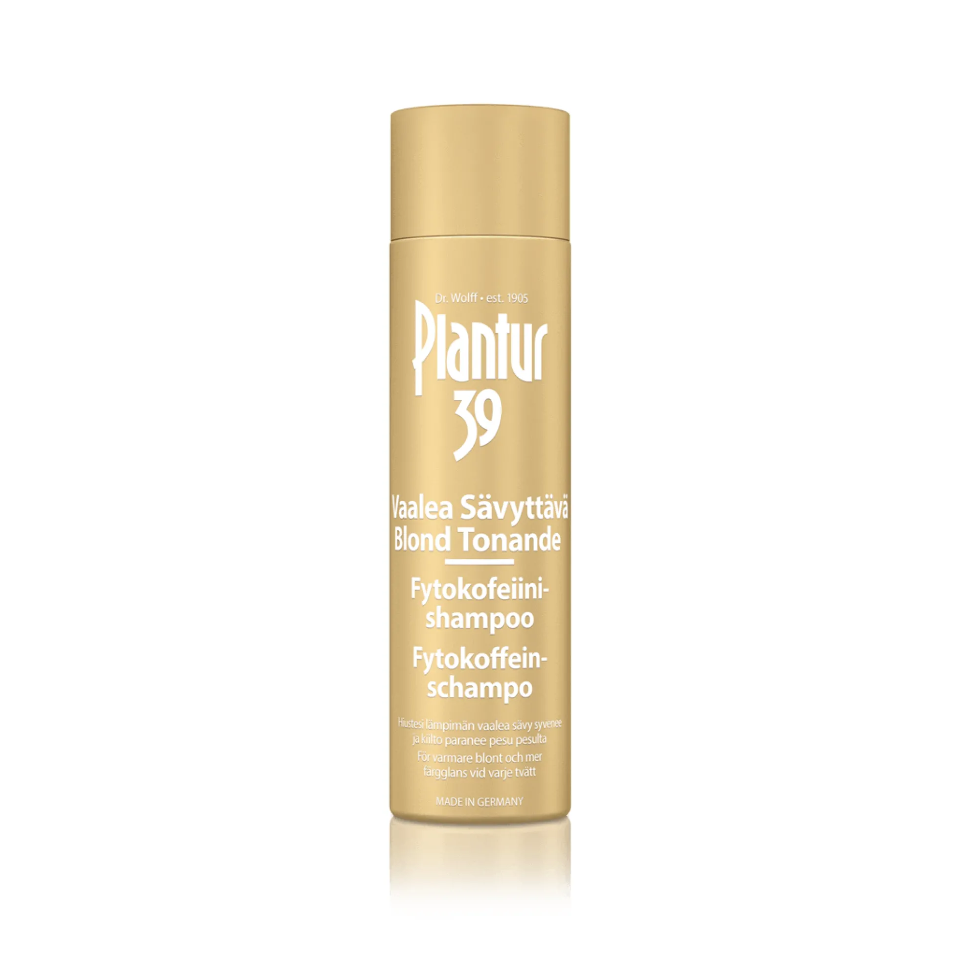 PLANTUR 39 VAALEA SÄVYTTÄVÄ SHAMPOO 250ml