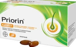 Priorin -hiusravinne 60 tai 120 kapselia