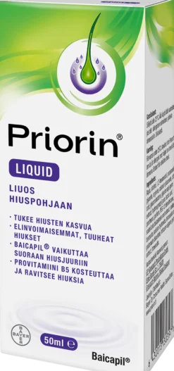 PRIORIN LIUOS hiuspohjaan 50 ml