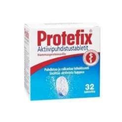 PROTEFIX PUHDISTUSTABLETIT HAMMASPROTEESILLE 32 kpl