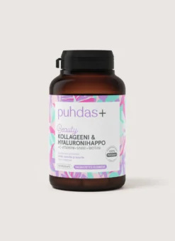 Puhdas+ Beauty Kollageeni & Hyaluronihappo 120 kapselia