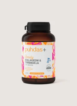 Puhdas+ Beauty Kollageeni & Tyrnimarja 120 kaps