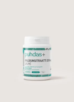 Puhdas+ Kalsiumsitraatti 200 mg 120 g