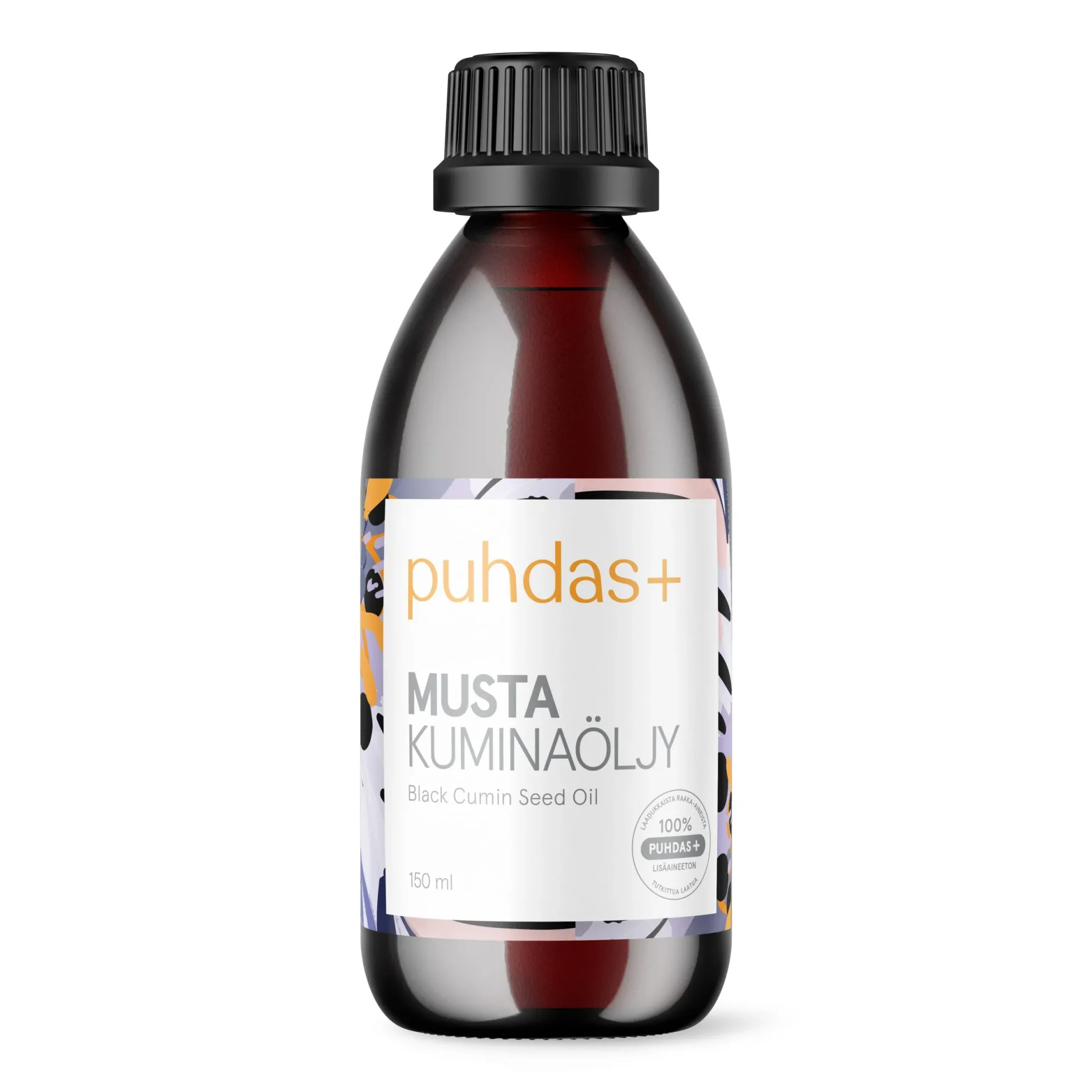 Puhdas+ Mustakuminaöljy 150 ml