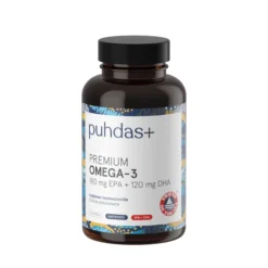 Puhdas+ Premium Omega-3 180mg epa/120mg dha 160 kapselia