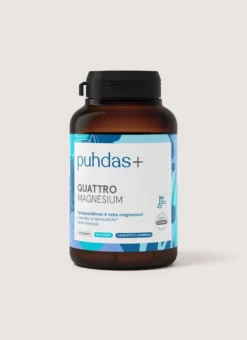 Puhdas+ Quattro Magnesium 120 vegekapselia