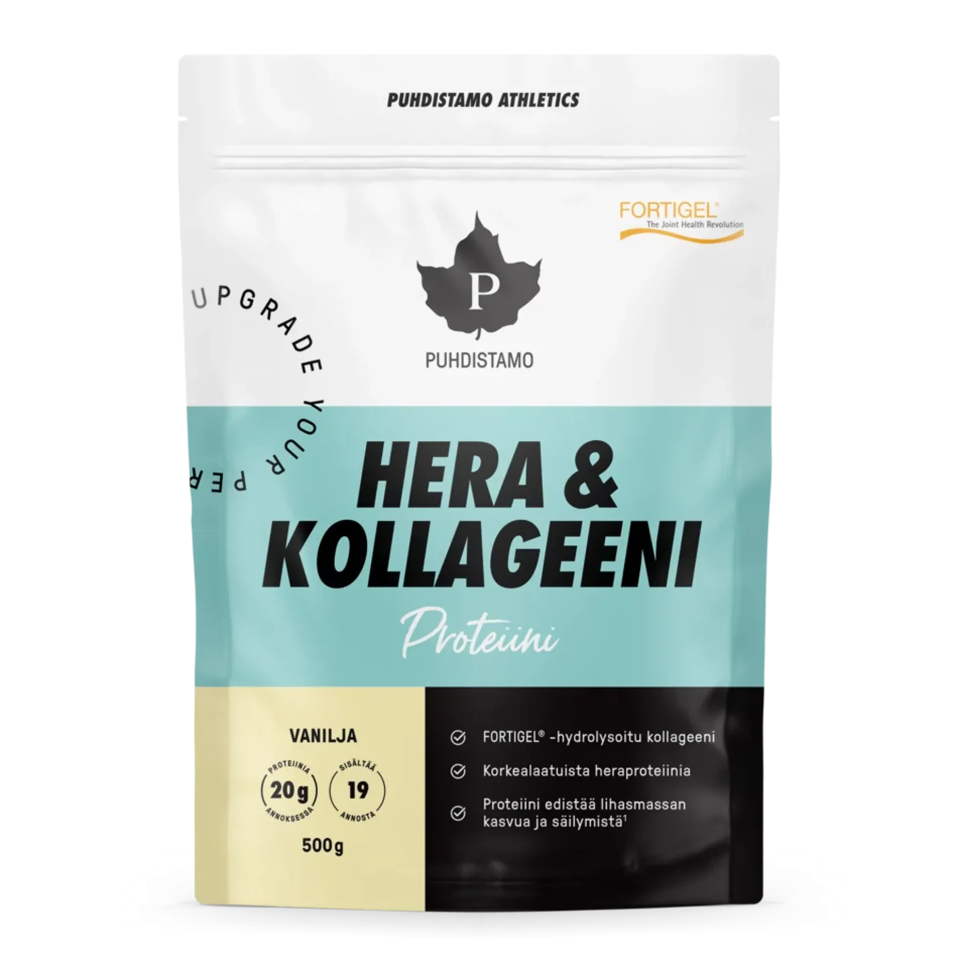 Puhdistamo Athletics Hera & Kollageeni Vanilja 500 g