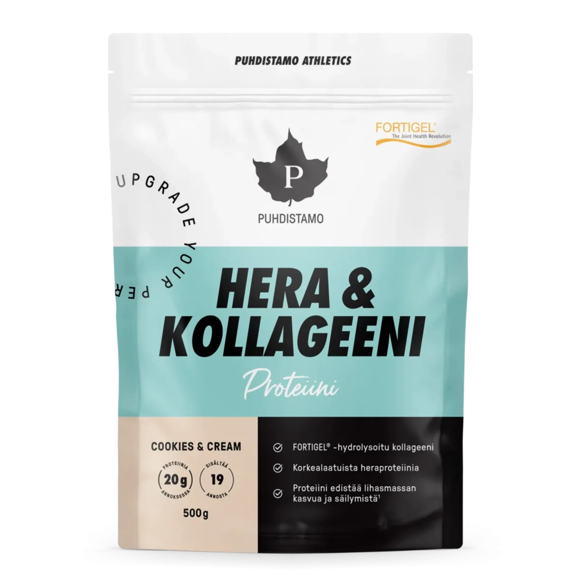 Puhdistamo Athletics Hera & Kollageeni Cookies&Cream 500 g