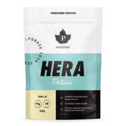 Puhdistamo Athletics Heraproteiini, Vanilja 500g
