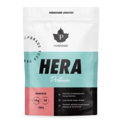 Puhdistamo Athletics Heraproteiini, Mansikka 500g