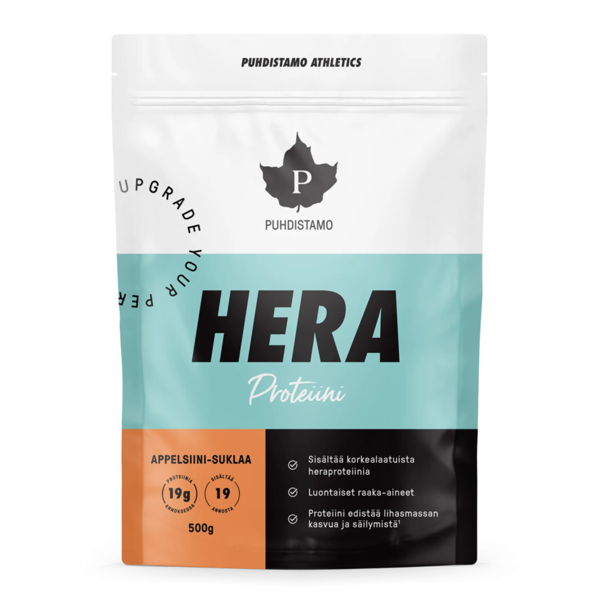 Puhdistamo Athletics Heraproteiini Appelsiini-Suklaa 500 g