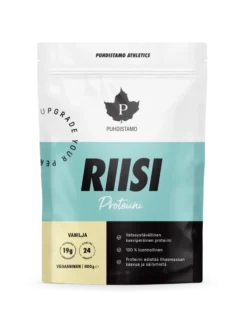 Puhdistamo Athletics Riisiproteiini, Vanilja 600g