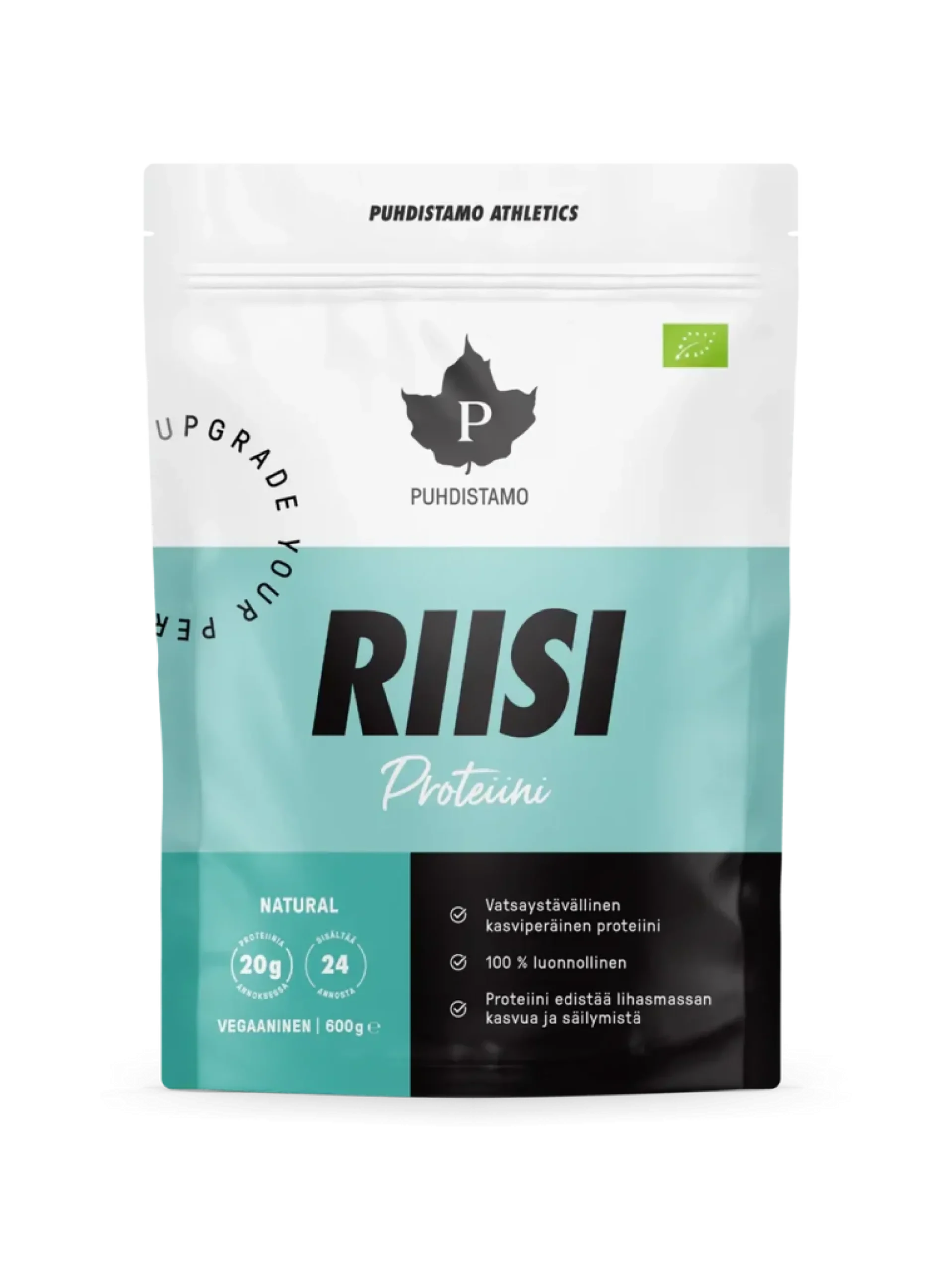 Puhdistamo Athletics Riisiproteiini, Natural 600g