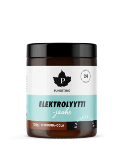 Puhdistamo Elektrolyyttijauhe Sitruuna Cola 120 g