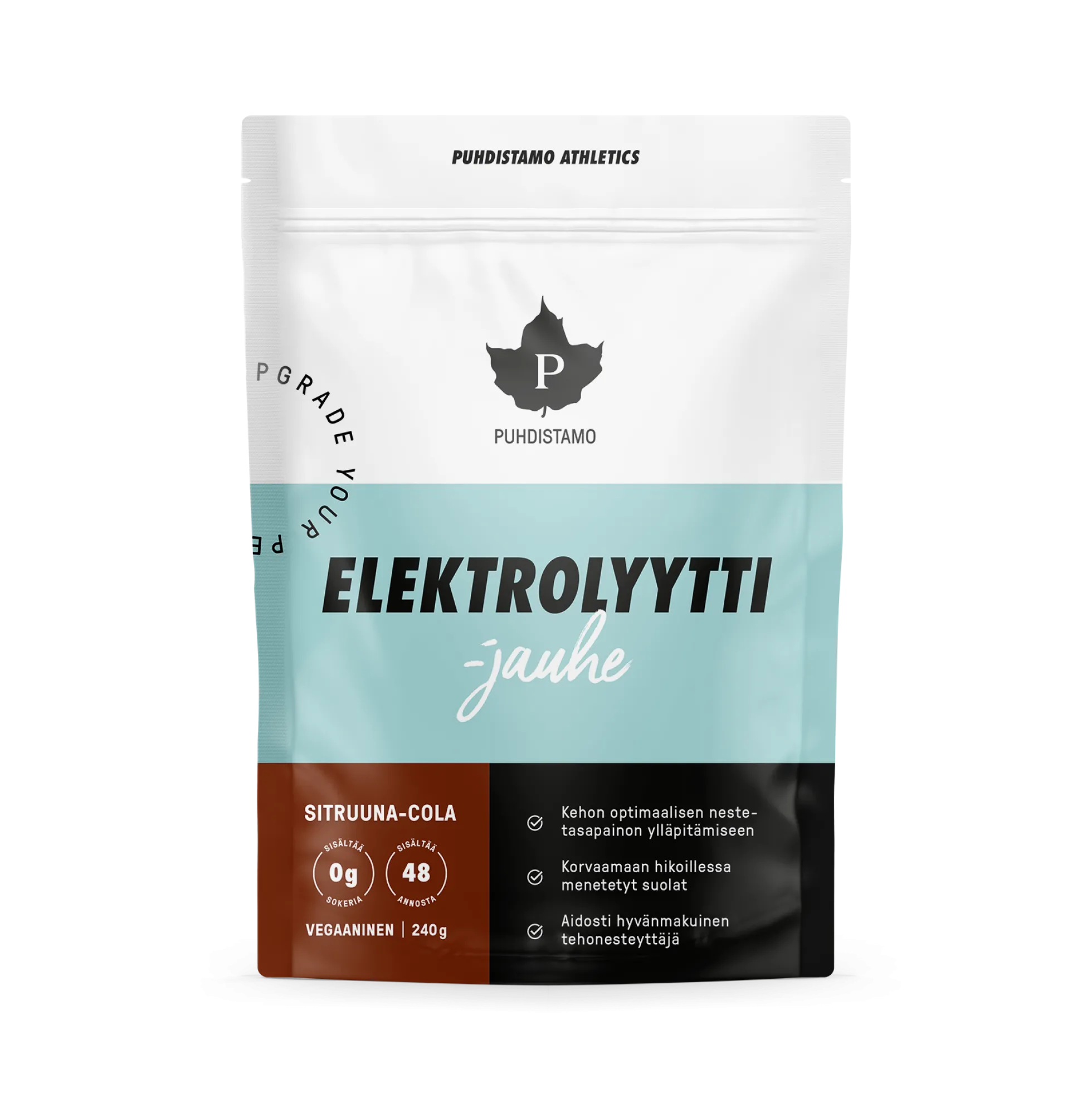 Puhdistamo Elektrolyyttijauhe Sitruuna Cola 240 g