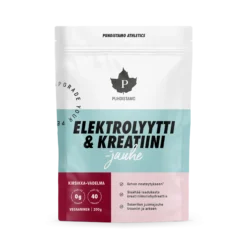 Puhdistamo Elektrolyytti & Kreatiini-jauhe Kirsikka-Vadelma 200 g