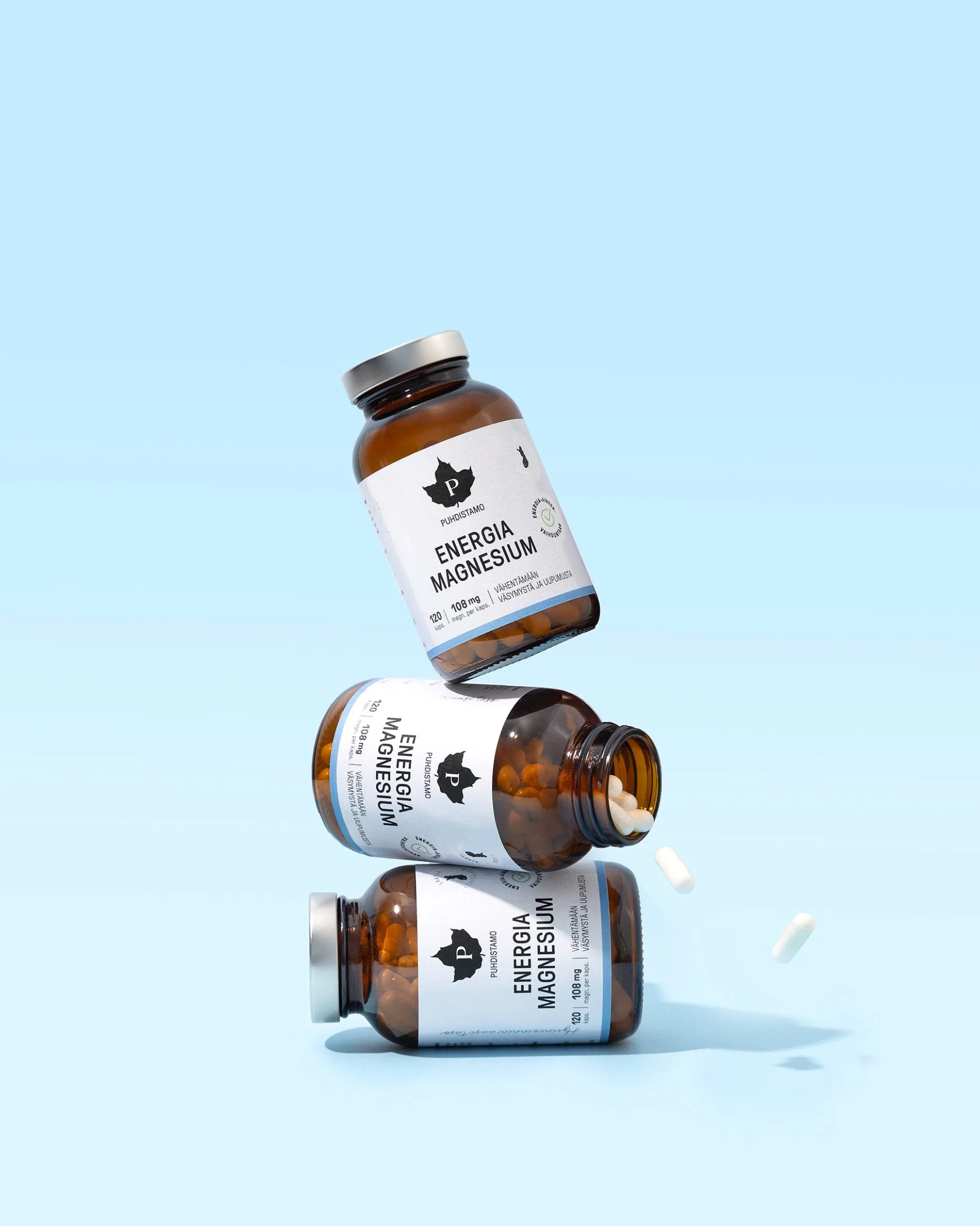 Puhdistamo Energia Magnesium 120 kaps